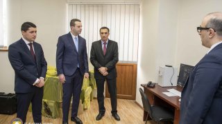 В Армению прибыл руководитель Специальной следственной службы Грузии: подписан меморандум о сотрудничестве (фото)